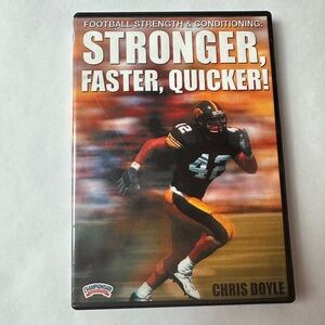 Football Strength & Conditioning DVD - Stronger, Faster, Quicker! Chris Doyle